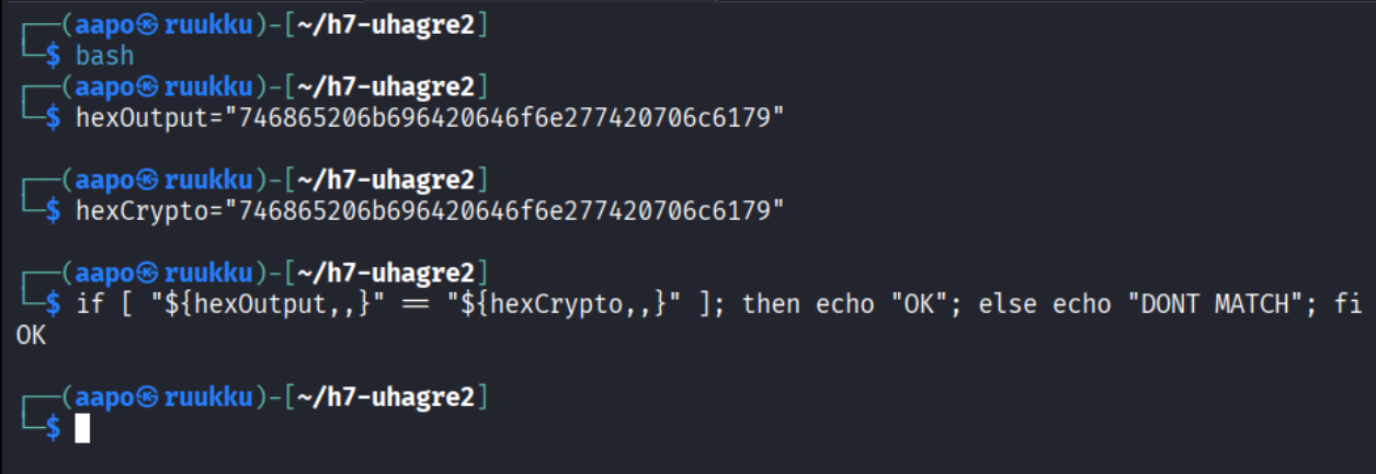 Yhtenevaisyyden tarkastus
